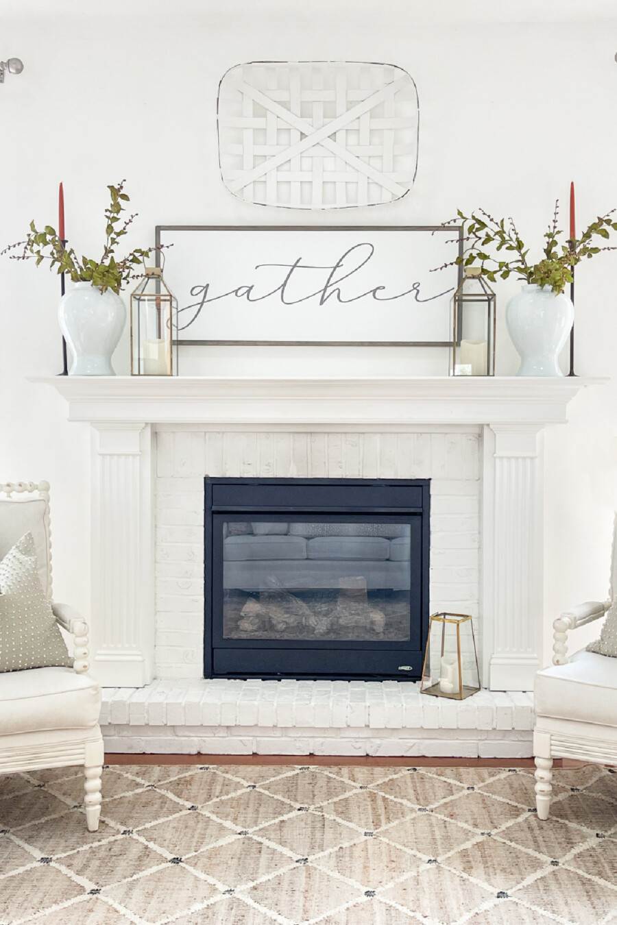 Easy Fall Mantel Ideas