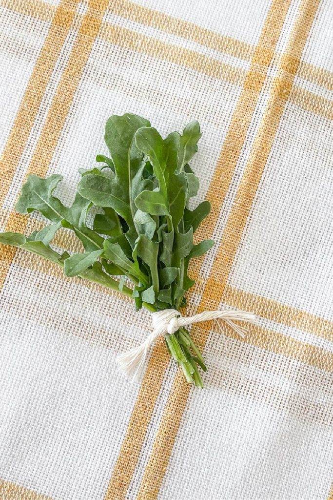 A BUNCH OF ARUGULA