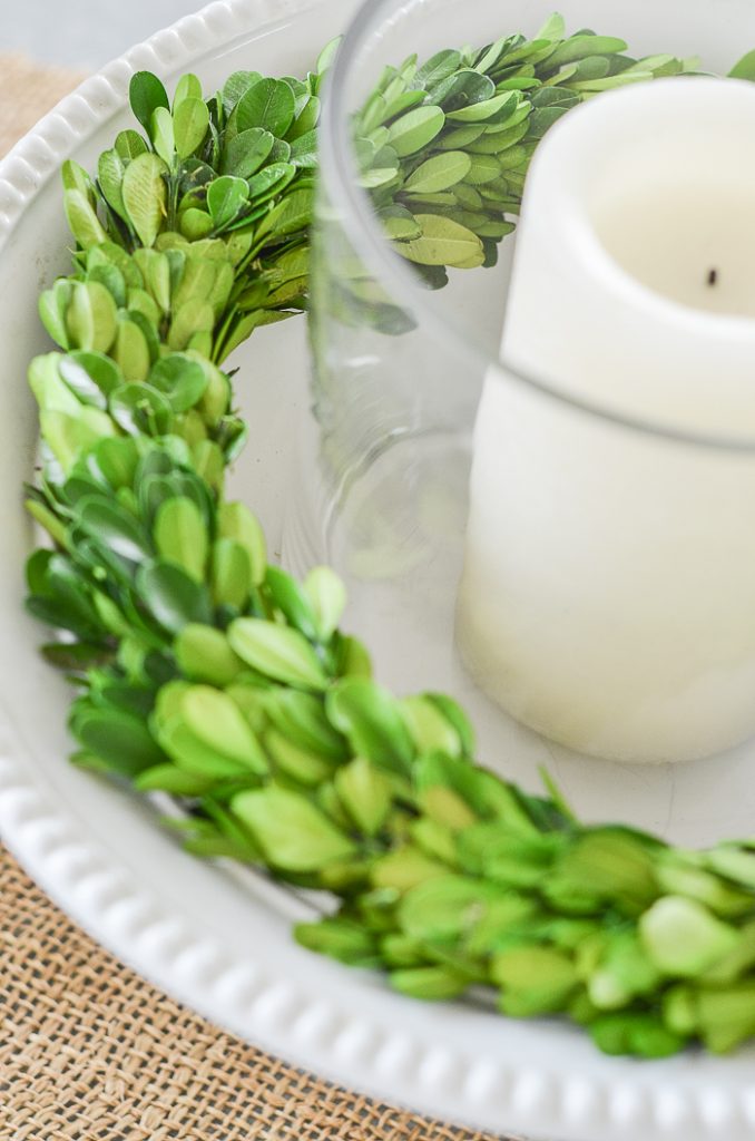 WREATH FOR MAKING THE SPRING CENTERPIECE