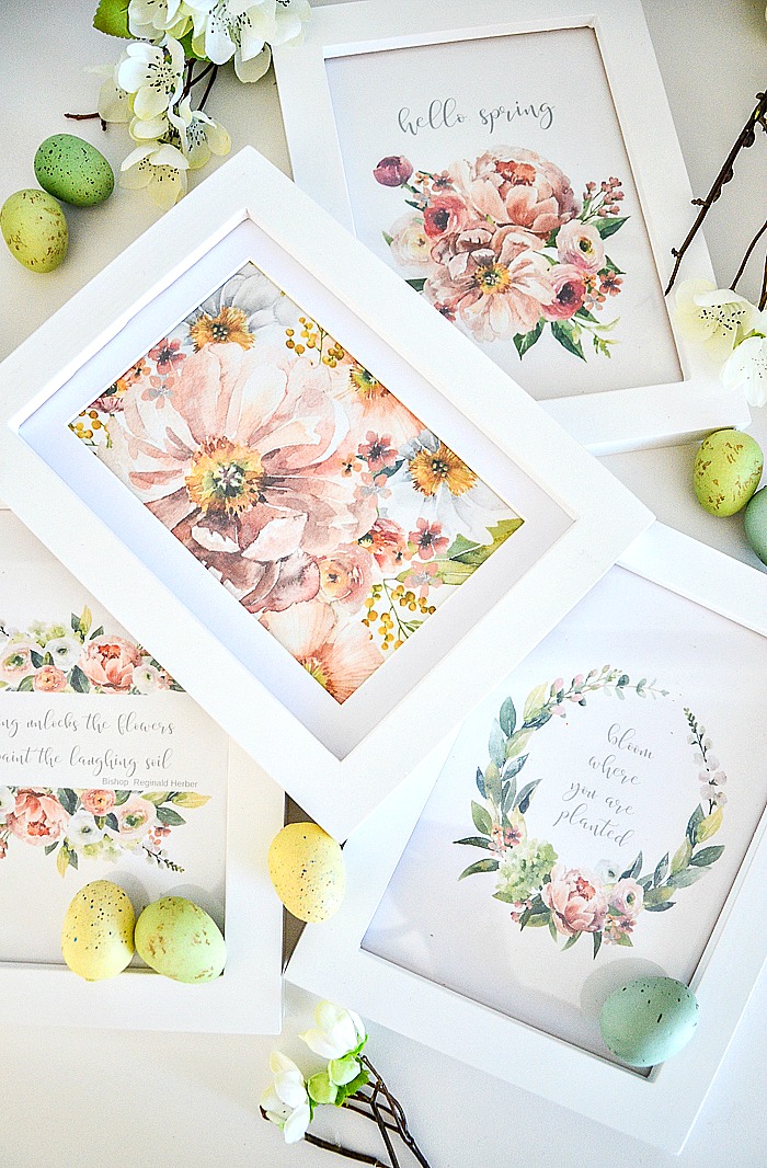 SPRING PRINTABLES CELEBRATION