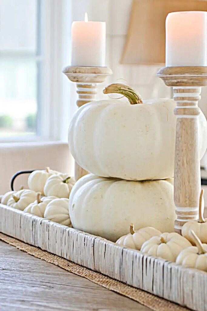 pumpkin ideas as centerpiece