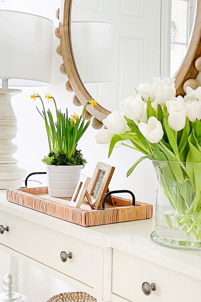 spring foyer table