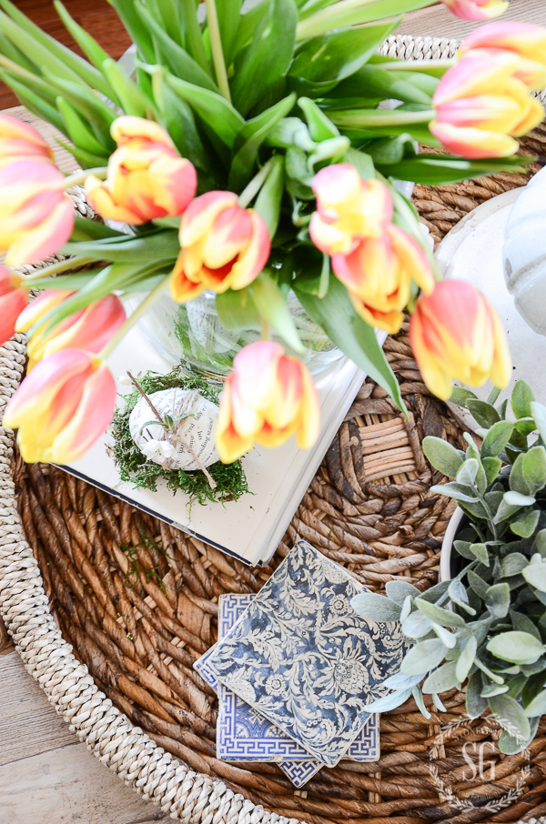 HOW TO MAKE AN EARLY SPRING VIGNETTE