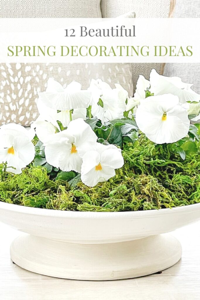 SPRING DECOR IDEAS- pin it banner