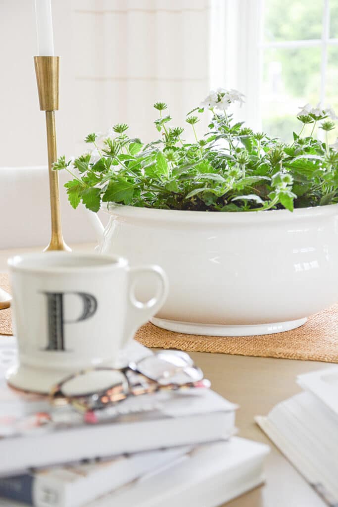 cookbooks on a table