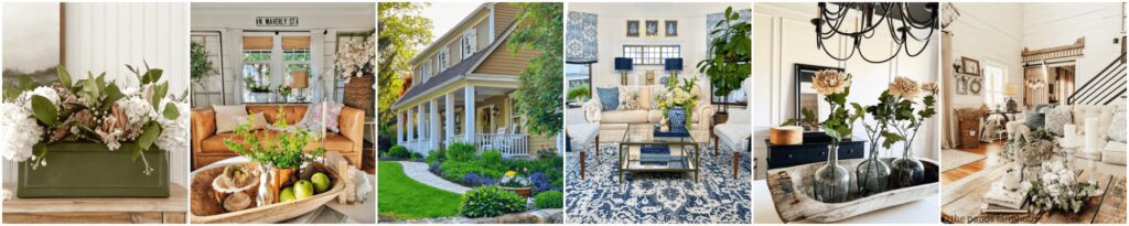 2023 Wednesday Spring home tour collage